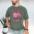 Women's Book Lover Read Your Heart Out Teacher Kids Valentines Men's Comfort Colors T-Shirt Moss