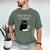 Women's First Of All I’m A Delight Cute Cat Books Coffee Humor Men's Comfort Colors T-Shirt Moss