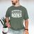Women's Introverted But Willing To Discuss Books Men's Comfort Colors T-Shirt Moss