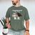 I Worked Hard For This BS Men Women Graduation Premium Tri-Blend Men's Comfort Colors T-Shirt Moss