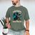 In a World Of Bookworms Be a Book Dragon Reading Men's Comfort Colors T-Shirt Moss