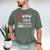 WOW Dad Like a Normal Dad Way More Awesome Tee T-Shirt Men's Comfort Colors T-Shirt Moss