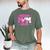 Wrestling Senior Mom Wrestling Senior 2026 Graduation Men's Comfort Colors T-Shirt Moss
