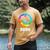 2026 Graduation Class Year Tie Dye Peace Sign Graduate Shirt Men's Comfort Colors T-Shirt Mustard