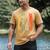 4th Grade Level Complete Gamer Class Of 2023 Graduation Men's Comfort Colors T-Shirt Mustard