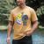 90s Retro Cassette And Walkman Nostalgia Graphic Tee Men's Comfort Colors T-Shirt Mustard