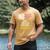 Air Traffic Control Major Student Shirt Graduation Men's Comfort Colors T-Shirt Mustard