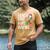 Autism Awareness Ribbon Mom Dad Kids Autistic Support Autism Men's Comfort Colors T-Shirt Mustard