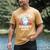 Axolotl Kids Teens Retro Sunset I Love My Daddy Men's Comfort Colors T-Shirt Mustard