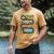 On Back Tired Dads Club Car Race Track On Dad Daddy Men's Comfort Colors T-Shirt Mustard
