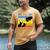 Best Cat Dad Ever Fist Bump For Fur Daddies Men Women Girls Kids Men's Comfort Colors T-Shirt Mustard