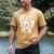 Best Cat Dad Fathers Day Men Kitty Daddy Papa Christmas Meow Men's Comfort Colors T-Shirt Mustard