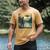 Bigfoot Sasquatch Alien Spaceship UFO Introvert Bruh Men's Comfort Colors T-Shirt Mustard