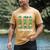 Book Leprechaun St Patrick's Day Library Librarian Reading Men's Comfort Colors T-Shirt Mustard