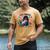 Book Lover Graphic Tee Book Hangover Premium Tri-Blend Men's Comfort Colors T-Shirt Mustard