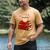 All Booked For Valentine’s Day Reading Teacher Men's Comfort Colors T-Shirt Mustard
