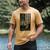 Camo Deer American Flag Graphic Hunting Men Dad Boys Men's Comfort Colors T-Shirt Mustard