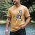Cat Playing The Clarinet For Cat Lover Cat Mom Cat Dad Men's Comfort Colors T-Shirt Mustard