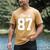 Class Of 1987 Matching Graduation High School Reunion Men's Comfort Colors T-Shirt Mustard