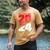 Class Of 2024 High School Senior Graduation Red Sports Style Men's Comfort Colors T-Shirt Mustard