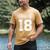 Class Of Two Thousand 18 Shirt Graduation T-Shirt Men's Comfort Colors T-Shirt Mustard