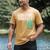 College Grad Class Of 2027 Graduation Men's Comfort Colors T-Shirt Mustard