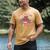All The-Cool Kids Are Reading Book Lover Librarian Bookworm Men's Comfort Colors T-Shirt Mustard