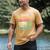 Crochet And Reading Crocheter Bookish Crocheting Book Lover Men's Comfort Colors T-Shirt Mustard