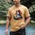 Cute Dog Basset Hound Reading Book Men's Comfort Colors T-Shirt Mustard
