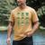 Cute Shamrock Reading Books St Patrick's Day Teacher Reading Men's Comfort Colors T-Shirt Mustard