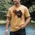 Dachshund Shirt Doxie Mom Dad Love Wiener Dog Puppy Cute Tee Men's Comfort Colors T-Shirt Mustard