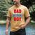 Dad Of The Birthday Boy Spider Web Birthday Party Matching Men's Comfort Colors T-Shirt Mustard