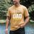 Dad Birthday Crew Construction Men's Comfort Colors T-Shirt Mustard