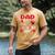 Dad Of The Birthday Girl Family Ladybug Birthday Men's Comfort Colors T-Shirt Mustard