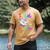 Dad Of The Birthday Girl Skater Roller Skate Family Party Men's Comfort Colors T-Shirt Mustard