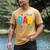 Dad Master Builder Building Bricks Blocks Family Fathers Day Men's Comfort Colors T-Shirt Mustard