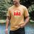 Dad Pit Crew Birthday Party Race Car Racing Family Matching Men's Comfort Colors T-Shirt Mustard