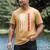Dad Senior 2026 Proud Dad Of A Class Of 2026 Graduate Flag Men's Comfort Colors T-Shirt Mustard Dad Senior 2026 Proud Dad Of A Class Of 2026 Graduate Flag Men's Comfort Colors T-Shirt Mustard