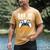 Daddy Again Leveled Up To Dad Of 2 Gamer Dad Level Unlocked Men's Comfort Colors T-Shirt Mustard