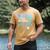 Daddy Of The Birthday Mermaid Family Matching Dad Papa Men's Comfort Colors T-Shirt Mustard