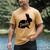 Daddy Bunny Rabbit Father Dad Easter Men's Comfort Colors T-Shirt Mustard
