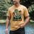 Daddysaurus T Rex Dinosaur Daddy Saurus Family Matching Dad Men's Comfort Colors T-Shirt Mustard