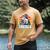 Dadzilla The Rad Dad Kaiju Vibes Men's Comfort Colors T-Shirt Mustard