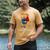 Daniel And Dad Tiger Dark Shirt Men's Comfort Colors T-Shirt Mustard