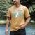 Disney 101 Dalmatians Pongo And Penny Dad Men's Comfort Colors T-Shirt Mustard