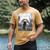 Dog Mom Dad Alien Selfie Weimaraner UFO For Men Women Men's Comfort Colors T-Shirt Mustard