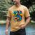 Dragon Reading Colorful Fantasy Book Lover Men's Comfort Colors T-Shirt Mustard