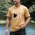 Ew People Cat Introvert Anti-Social Men's Comfort Colors T-Shirt Mustard