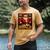 Family Christmas Retro Santa Holiday Nostalgia Vibes Men's Comfort Colors T-Shirt Mustard