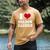 Fantasy Romantasy Book Lover I Love Heart Shadow Daddies Men's Comfort Colors T-Shirt Mustard
